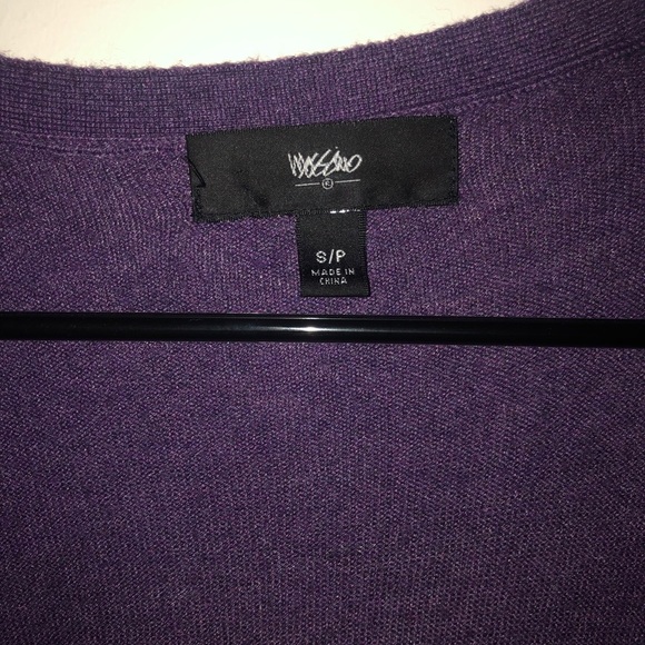 Purple Mossimo Cardigan